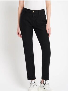 V002.New Frame LE GARCON JEAN Black Slim Straight  Stretchy  Jeans $289